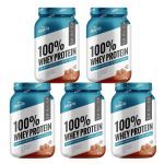 Kit 5X 100% Whey Protein - 900g Doce de Leite - Shark Pro