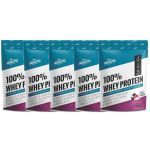 Kit 5X 100% Whey Protein - 900g Refil Iogurte de Frutas Vermelhas - Shark Pro
