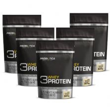 Kit 5X 3 Whey Protein - 825g Baunilha - Probi�tica