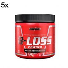 Kit 5X 8 Loss Powder - 200g Frutas Vermelhas - IntegralM�dica