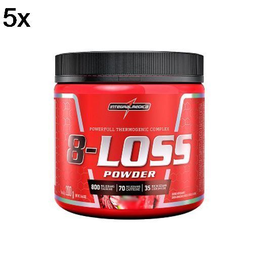 Kit 5X 8 Loss Powder - 200g Melancia - IntegralM�dica