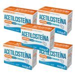 Kit 5X Acetilciste�na 600mg - 16 C�psulas - Katigu�