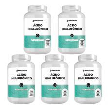 Kit 5X �cido Hialur�nico 150mg - 30 C�psulas - NewNutrition