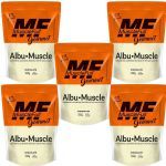 Kit 5X Albu-Muscle Gourmet -  450g Chocolate - MuscleFull