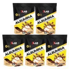 Kit 5X Albumina - 1000g Capuccino - X-Lab