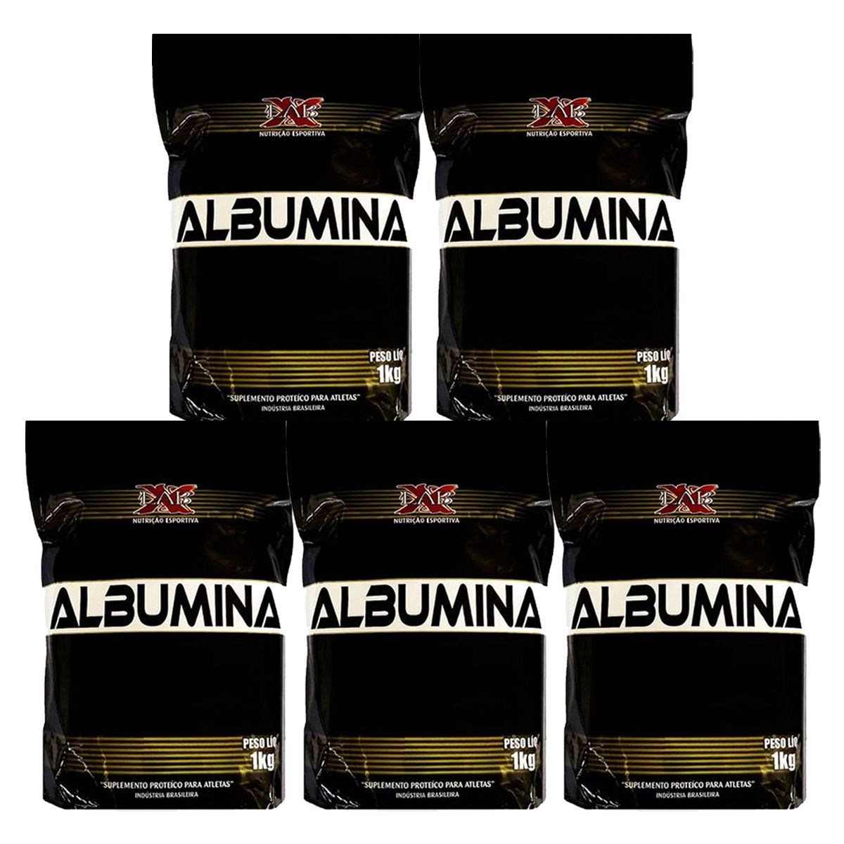 Kit 5X Albumina - 1000g Cookies and Cream - X-Lab