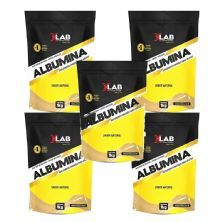 Kit 5X Albumina - 1000g Natural - X-Lab