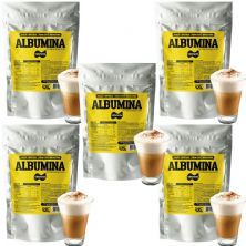 Kit 5X Albumina - 420g Refil Caf� Mocaccino - Naturovos