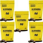 Kit 5X Albumina - 420g Refil Chocolate - Naturovos
