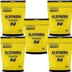 Kit 5X Albumina - 420g Refil Natural - Naturovos