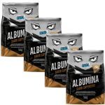 Kit 4X Albumina - 500g Cappuccino - Prote�na Pura