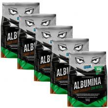 Kit 5X Albumina - 500g Chocolate com Menta - Prote�na Pura