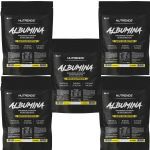 Kit 5X Albumina - 500g Refil Baunilha - Nutrends
