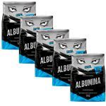 Kit 5X Albumina - 500g Sabor Natural - Prote�na Pura