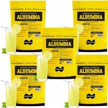 Kit 5X Albumina Refil - 1000g Limonada Su��a - Naturovos