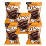 Kit 5X Alfajor - 1 Unidade 50g Caf� - NewNutrition