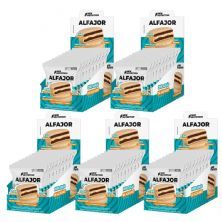 Kit 5X Alfajor Proteico - 10 Unidades 50g Cookies�N Cream - NewNutrition