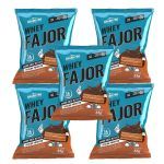 Kit 5X Alfajor WheyFajor - 1 Unidade 55g Doce de Leite - Shark Pro