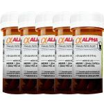 Kit 5X Alpha Axcell Cafeina - 30 C�psulas - Power Supplements