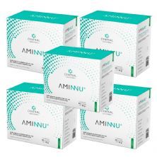 Kit 5X Aminnu - 30 Sach�s 10g Lim�o - Central Nutrition