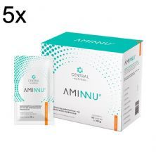 Kit 5X Aminnu - 30 Sach�s 10g Tangerina - Central Nutrition