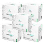 Kit 5X Aminnu Livre de Xilitol - 30 Sach�s 10g Lim�o - Central Nutrition