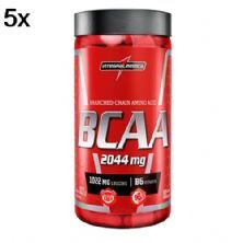 Kit 5X Amino BCAA 2044mg - 180 c�psulas - Integralm�dica