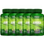 Kit 5X Amora 500mg 60 C�psulas - Herbamed