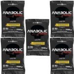 Kit 5X Anabolic Turbo - 500g Refil Neutro - Black Skull