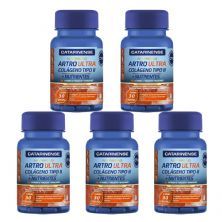 Kit 5X Artro Ultra Col�geno Tipo II - 30 C�psulas - Catarinense Nutri��o
