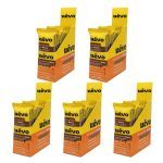 Kit 5X Barra de Prote�na - 10 Unidades 29g Raspas de Laranja com Ma�� e Cobertura de Chocolate - U�vo