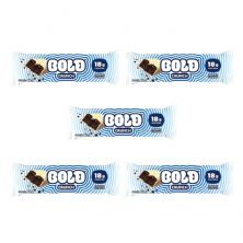 Kit 5X Barra de Prote�na Crunch - 60g Cookies e Cream - Bold