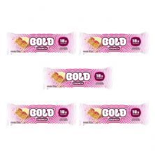 Kit 5X Barra de Prote�na Crunch - 60g Morango e Chantilly - Bold