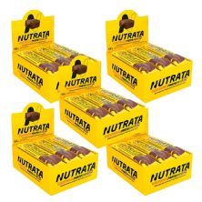 Kit 5X Barra Havana Protobar Whey - 9 Unidades 70g Brownie de Chocolate com Dulce de Leche - Nutrata