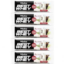 Kit 5X Barra Proteica Best Whey - 1 Barra 30g Original - Atlhetica Nutrition