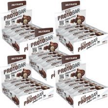 Kit 5X Barra Proto Bar - 8 Unidades de 70g Chocolate Meio Amargo com Nibs de Cacau - Nutrata