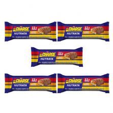 Kit 5X Barra Whey Charge - 1 Unidade de 45g Amendoim - Nutrata