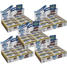 Kit 5X Barra Whey Grego Bar - 12 Unidades de 40g Brigadeiro - Nutrata