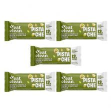 Kit 5X Barrinha de Proteina - 1 Barra 45g Pistache - Eat Clean