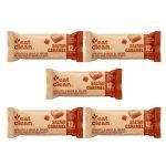 Kit 5X Barrinha de Proteina - 1 Barra 45g Salted Caramel - Eat Clean