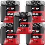 Kit 5X Bcaa 10:1:1 - 300g Guaran� com A�a� - FTW