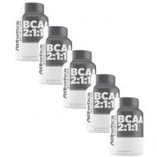 Kit 5X Bcaa 2:1:1 - 60 C�psulas - Atlhetica Nutrition