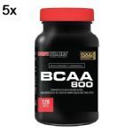 Kit 5X BCAA 800 - 120 Tablets - BodyBuilders