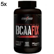 Kit 5X BCAA Fix Darkness - 240 Tabletes - IntegralM�dica