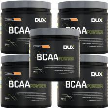 Kit 5X Bcaa Powder - 200g Laranja - Dux Nutrition
