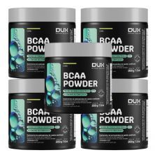 Kit 5X Bcaa Powder - 200g Lim�o - Dux Nutrition