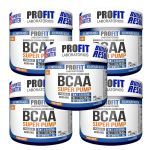 Kit 5X Bcaa Super Pump Powder 6:1:1 - 150g Natural - ProFit