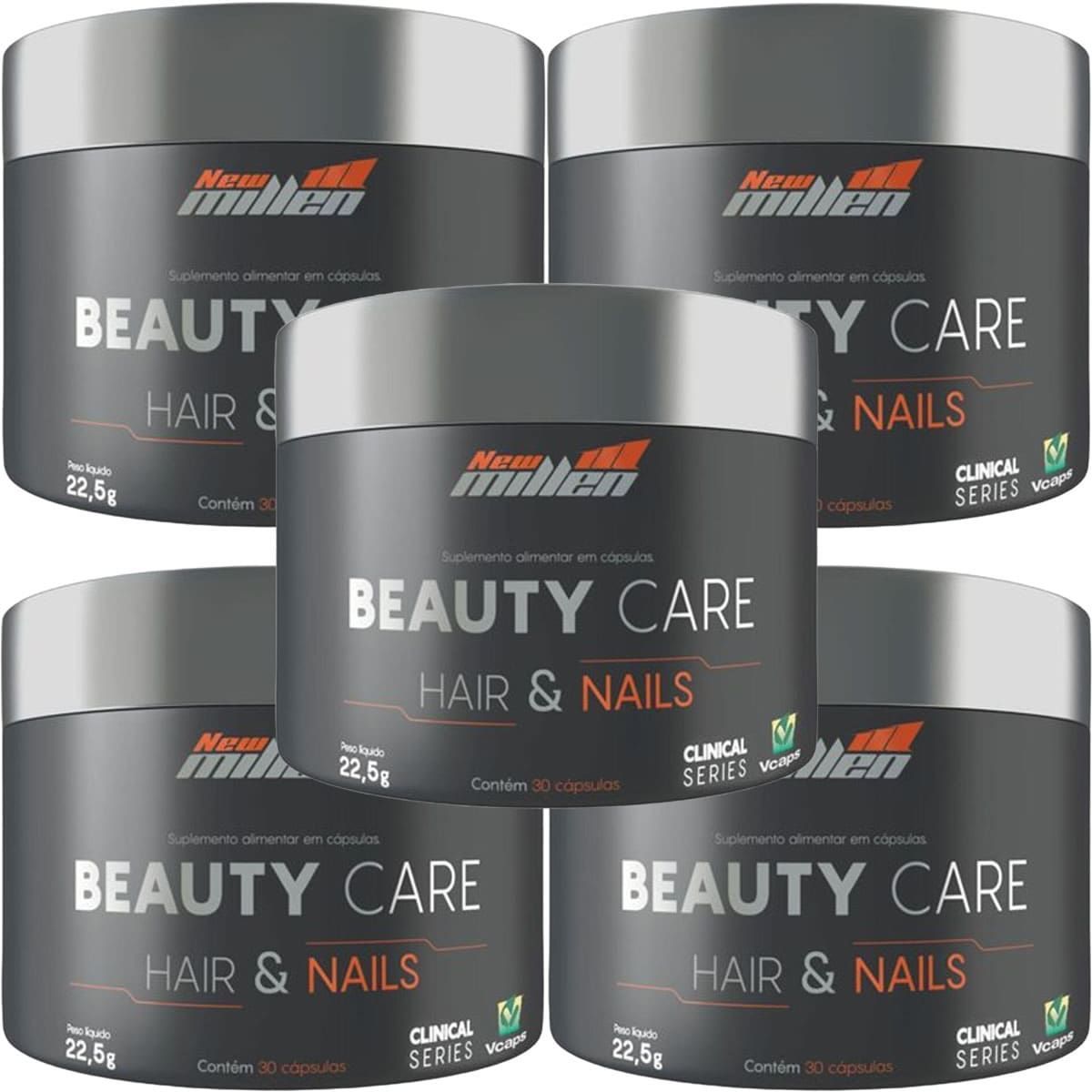 Kit 5X Beauty Care - 30 C�psulas - New Millen