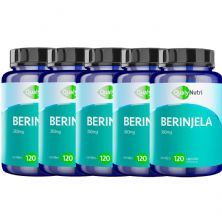 Kit 5X Berinjela - 120 C�psulas - QualyNutri