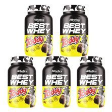 Kit 5X Best Whey - 900g Achocolatado Toddy - Atlhetica Nutrition